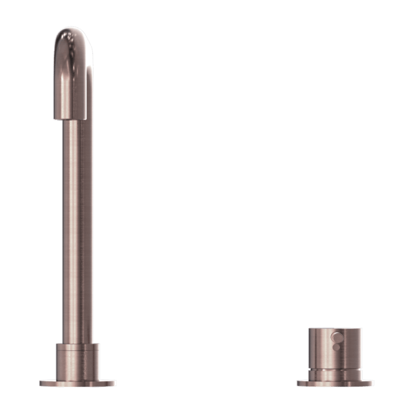 Nero Mecca Hob Basin Mixer Square Spout Brushed Bronze - Sydney Home Centre