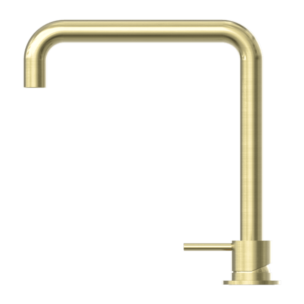 Nero Mecca Hob Basin Mixer Square Spout Brushed Gold - Sydney Home Centre