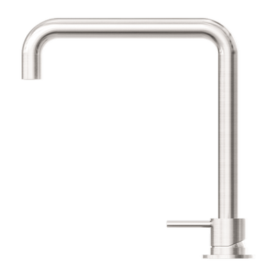 Nero Mecca Hob Basin Mixer Square Spout Brushed Nickel - Sydney Home Centre