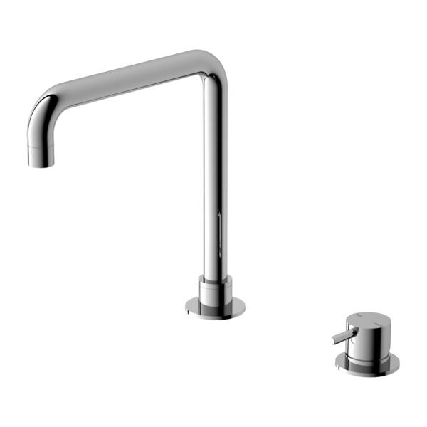 Nero Mecca Hob Basin Mixer Square Spout Chrome - Sydney Home Centre