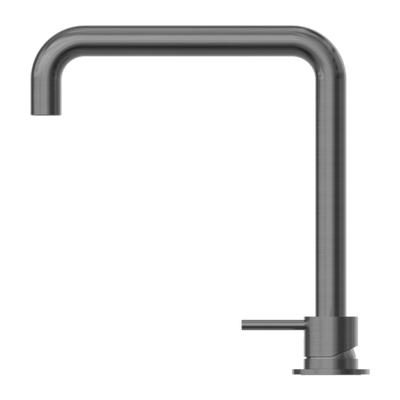 Nero Mecca Hob Basin Mixer Square Spout Gun Metal - Sydney Home Centre