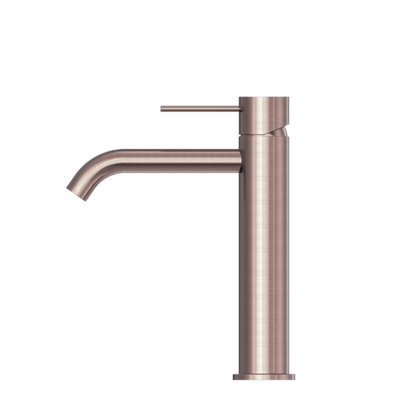 Nero Mecca Middle Tall Basin Mixer Brushed Bronze - Sydney Home Centre