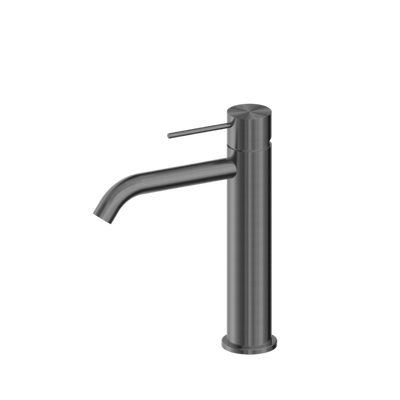 Nero Mecca Middle Tall Basin Mixer Gun Metal - Sydney Home Centre