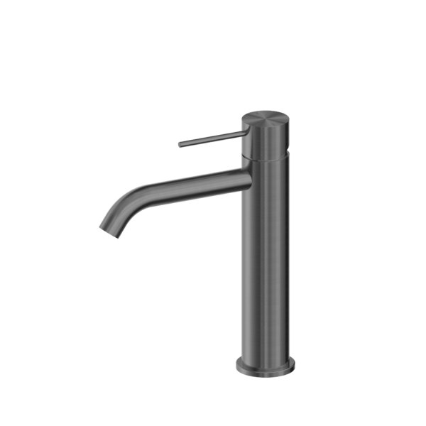 Nero Mecca Middle Tall Basin Mixer Gun Metal - Sydney Home Centre