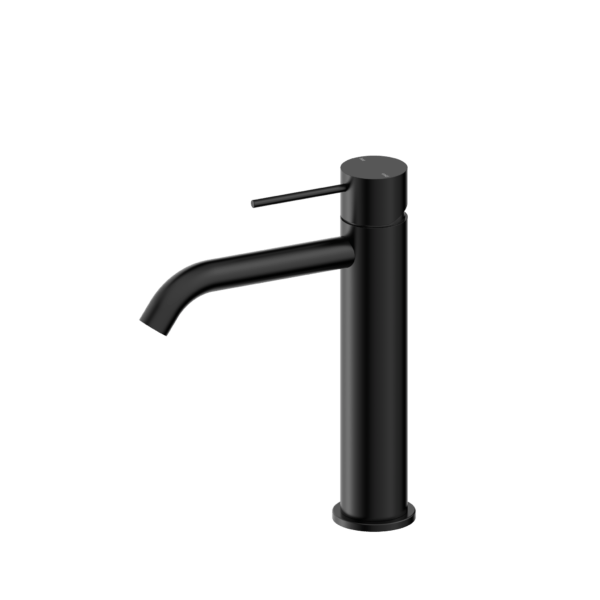 Nero Mecca Middle Tall Basin Mixer Matte Black - Sydney Home Centre