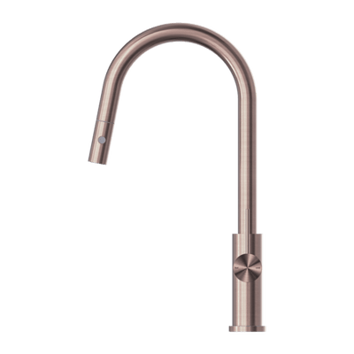 Nero Mecca Pull Out Sink Mixer With Vegie Spray Function Brushed Bronze - Sydney Home Centre