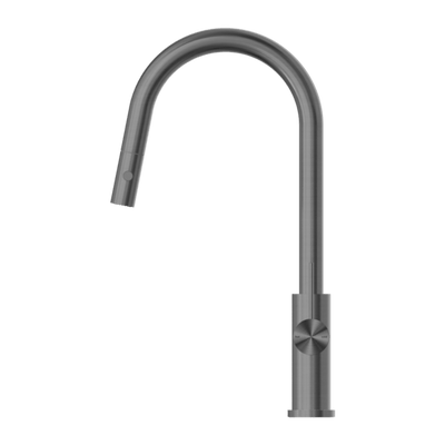 Nero Mecca Pull Out Sink Mixer With Vegie Spray Function Gun Metal - Sydney Home Centre