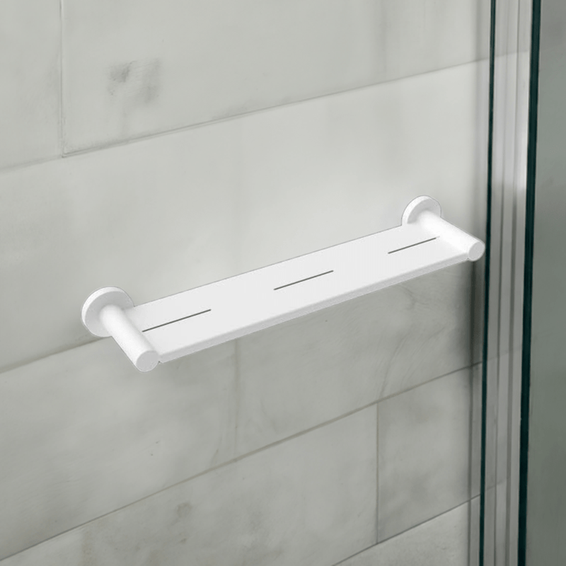 Nero Mecca Shower Shelf Matte White - Sydney Home Centre