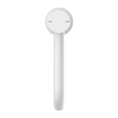 Nero Mecca Tall Basin Mixer Matte White - Sydney Home Centre