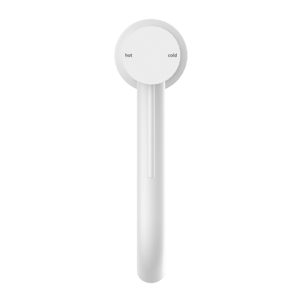 Nero Mecca Tall Basin Mixer Matte White - Sydney Home Centre