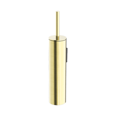 Nero Mecca Toilet Brush Holder Brushed Gold - Sydney Home Centre