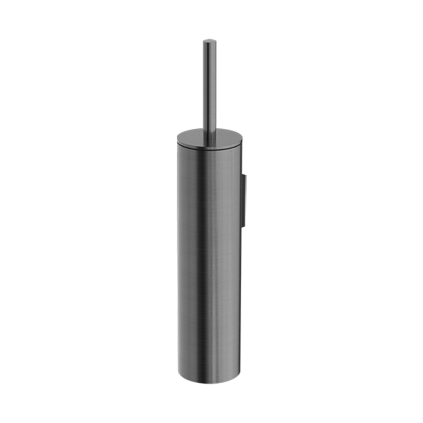 Nero Mecca Toilet Brush Holder Gun Metal - Sydney Home Centre