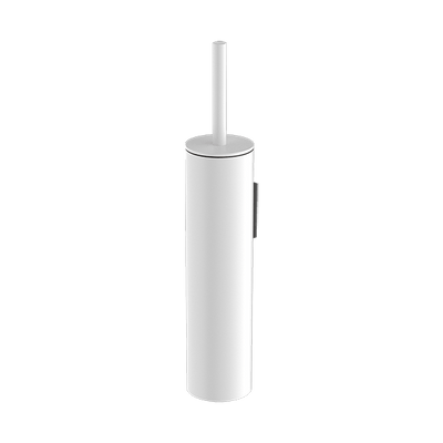 Nero Mecca Toilet Brush Holder Matte White - Sydney Home Centre