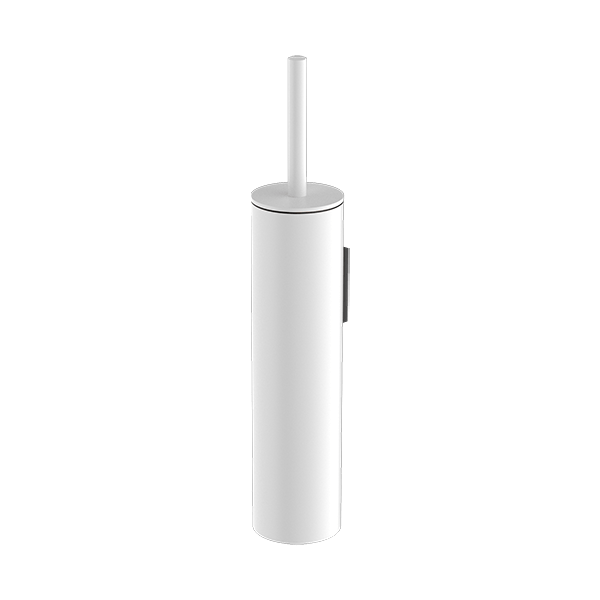 Nero Mecca Toilet Brush Holder Matte White - Sydney Home Centre