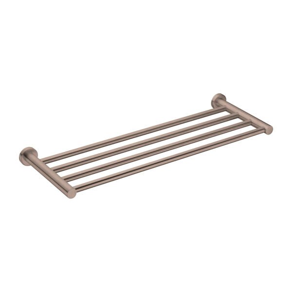 Nero Mecca Towel Rack Brushed Bronze - Sydney Home Centre