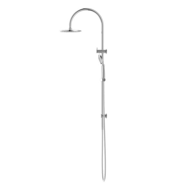 Nero Mecca Twin Shower With Air Shower Chrome - Sydney Home Centre