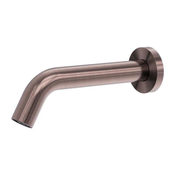 Nero Mecca Wallmount Sensor Taps Brushed Bronze - Sydney Home Centre