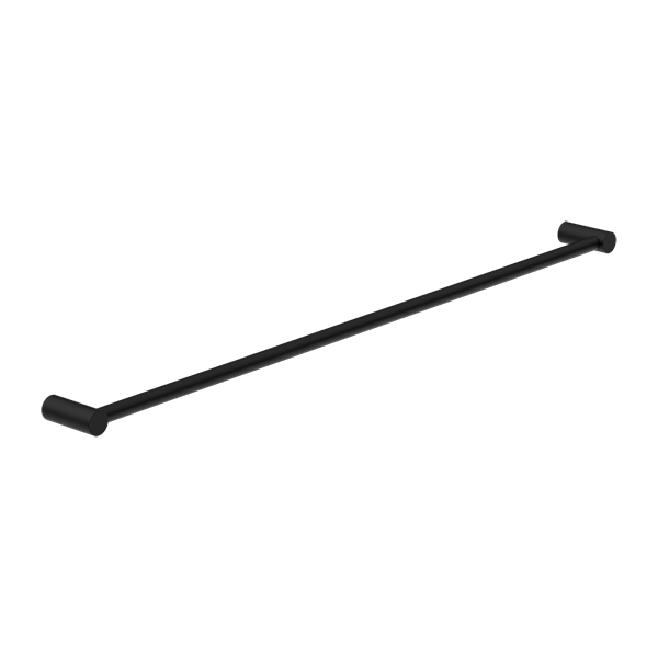 Nero New Mecca Single Towel Rail 800mm Matte Black - Sydney Home Centre