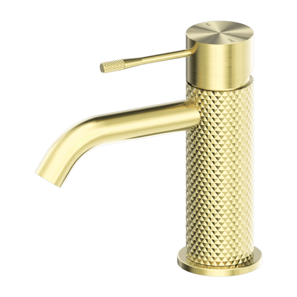 Nero Opal Basin Mixer Brushed Gold - Sydney Home Centre