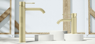 Nero Opal Basin Mixer Brushed Gold - Sydney Home Centre