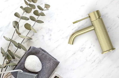 Nero Opal Basin Mixer Brushed Gold - Sydney Home Centre