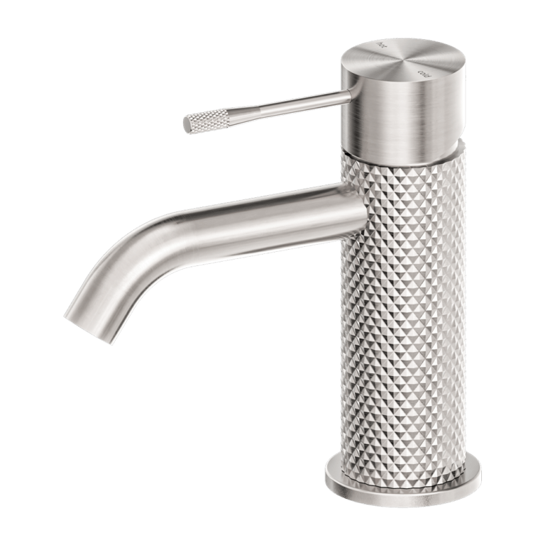 Nero Opal Basin Mixer Brushed Nickel - Sydney Home Centre