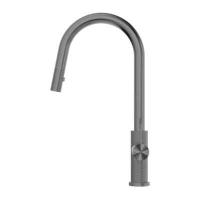 Nero Opal Pull Out Sink Mixer With Vegie Spray Function Graphite - Sydney Home Centre