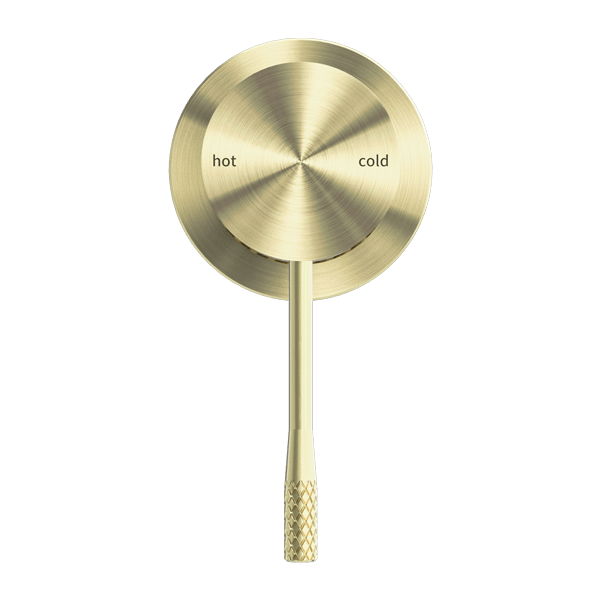 Nero Opal Shower Mixer With 60mm Plate Brushed Gold - Sydney Home Centre