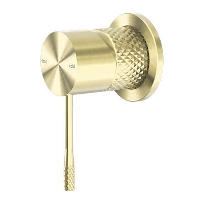 Nero Opal Shower Mixer With 60mm Plate Brushed Gold - Sydney Home Centre