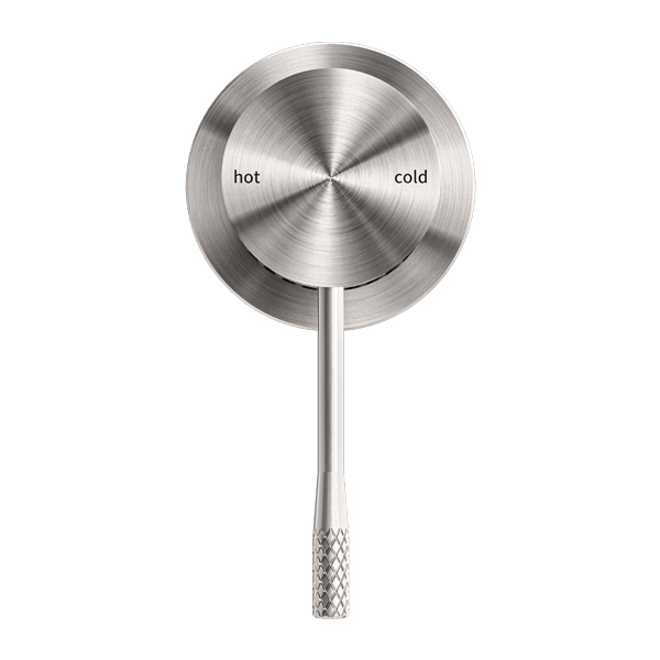 Nero Opal Shower Mixer With 60mm Plate Brushed Nickel - Sydney Home Centre