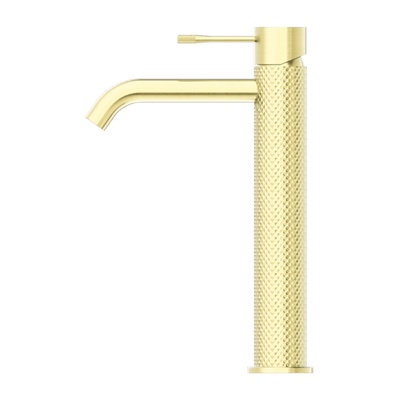 Nero Opal Tall Basin Mixer Brushed Gold - Sydney Home Centre