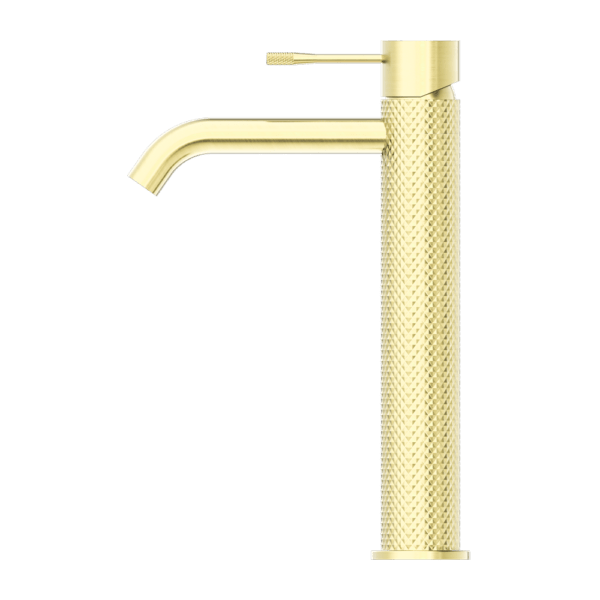 Nero Opal Tall Basin Mixer Brushed Gold - Sydney Home Centre