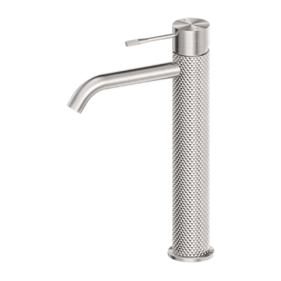 Nero Opal Tall Basin Mixer Brushed Nickel - Sydney Home Centre