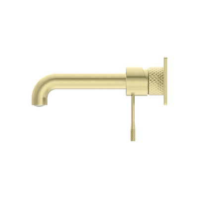 Nero Opal Wall Basin / Bath Mixer Brushed Gold - Sydney Home Centre