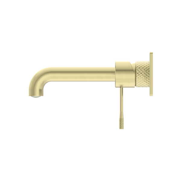 Nero Opal Wall Basin / Bath Mixer Brushed Gold - Sydney Home Centre