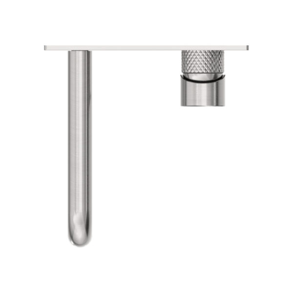 Nero Opal Wall Basin / Bath Mixer Brushed Nickel - Sydney Home Centre