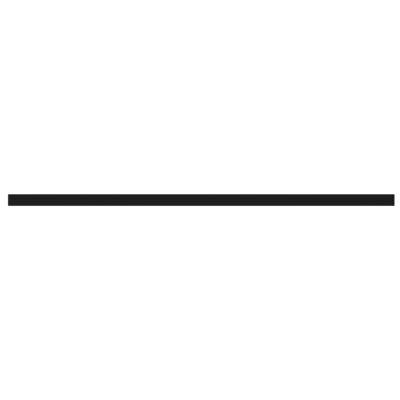 Nero Pearl Double Towel Rail 800mm Matte Black - Sydney Home Centre