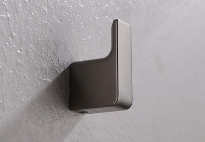 Nero Pearl Robe Hook Gun Metal - Sydney Home Centre