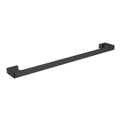 Nero Pearl Single Towel Rail 600mm Matte Black - Sydney Home Centre