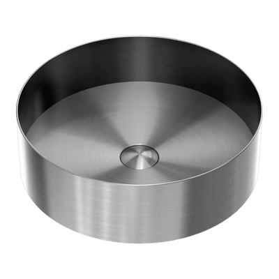 Nero Round 400mm Stainless Steel Basin Graphite - Sydney Home Centre