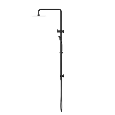 Nero Square Project Twin Shower Matte Black - Sydney Home Centre