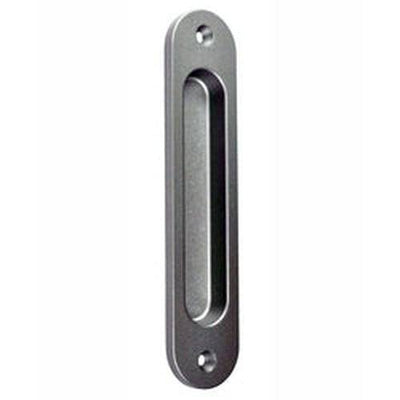 Nidus Flush Pull Radius Contemporary Gun Metal Grey - Sydney Home Centre