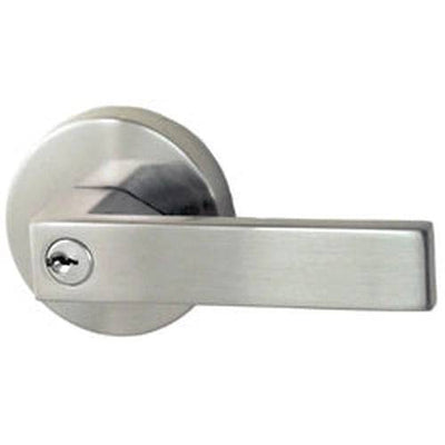 Nidus Lonsdale Round Key In Lever Entrance Set Chrome (Visual Pack) - Sydney Home Centre