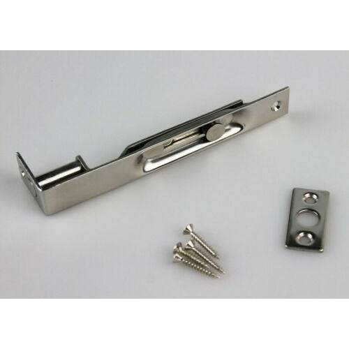 Nidus Door Flush Bolt Polished Stainless Steel - Sydney Home Centre