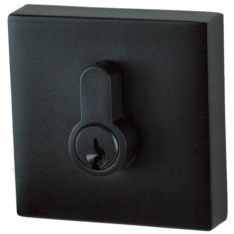 Nidus Lonsdale Square Eurobolt (Double Cylinder) Matte Black (Visual Pack) - Sydney Home Centre