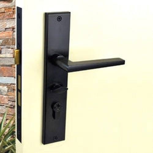 Nidus OZI 1 Mortice Door Lock Marino Lever Right Hand Black - Sydney Home Centre