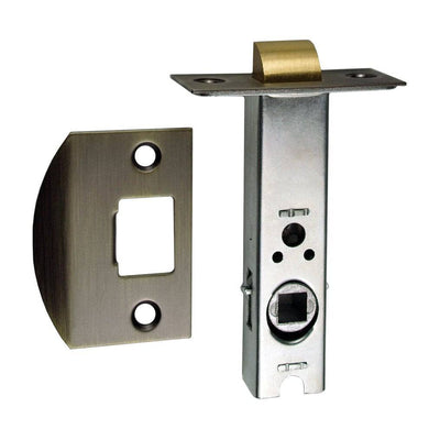 Nidus Tubular Latch Double Sprung & Soft Loading (60mm Backset) Antique Bronze - Sydney Home Centre