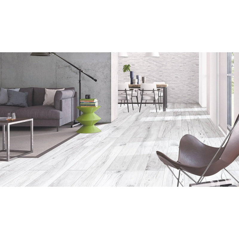 Oak White 200x1200 Matte - Sydney Home Centre