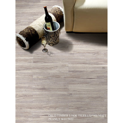 Oslo Timber Peanut 150x900 Matte - Sydney Home Centre