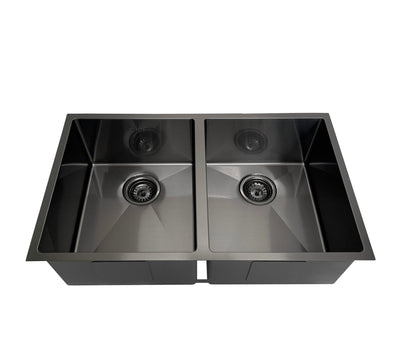 Otti Arte Sink 76D 760x450x220 Gun Metal - Sydney Home Centre